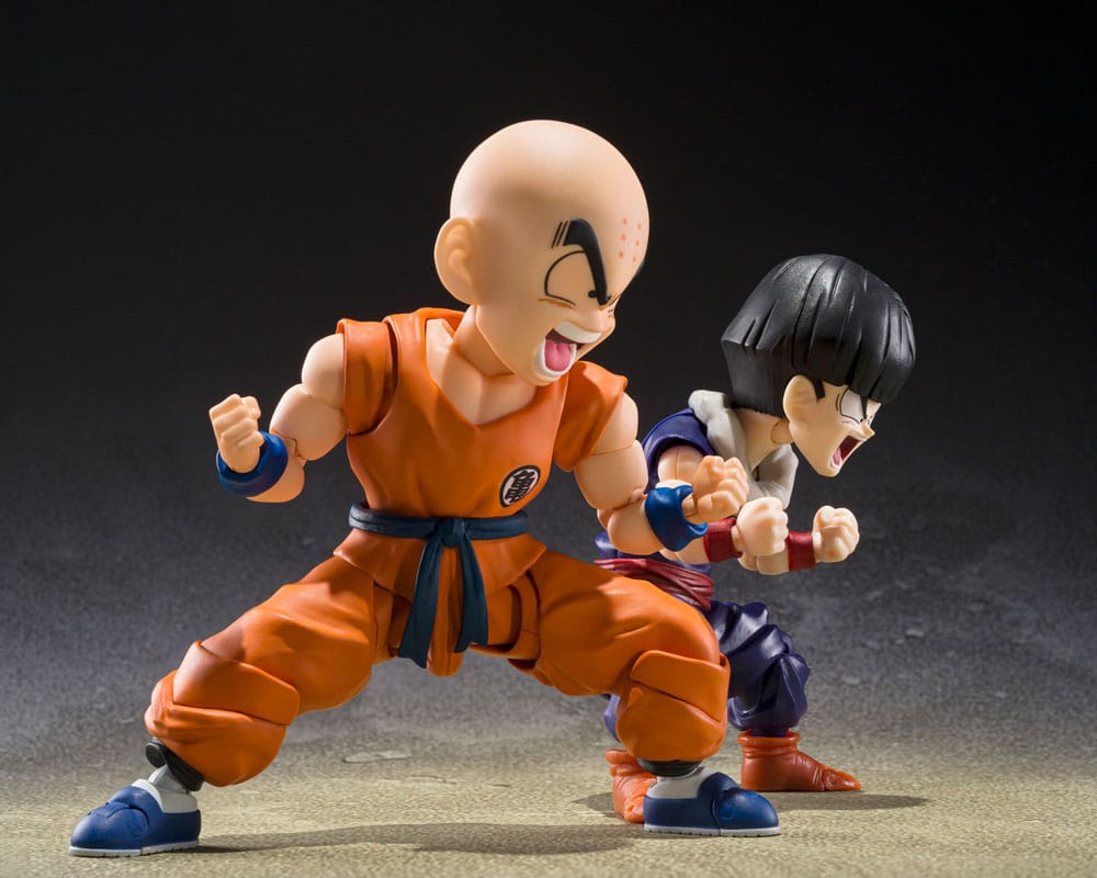 DRAGON BALL: KRILLIN SON GOKU’s OLD FRIEND S.H. FIGUARTS 11 cm Action Figure BANDAI - immagine 7
