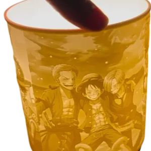 Lampada da comodino 3D One Piece