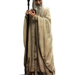 LORD of the RINGS: SARUMAN the WHITE MINI STATUE 19 cm WETA