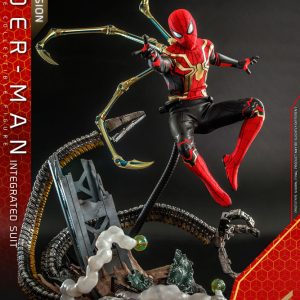 MARVEL: SPIDER-MAN “NO WAY HOME” – INTEGRATED SUIT DELUXE 1/6 Action Figure 29 cm HOT TOYS