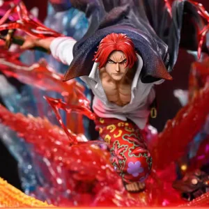 Pre Order – Shanks il Rosso Statue in Resina 40 cm – Super Hero Studio One Piece